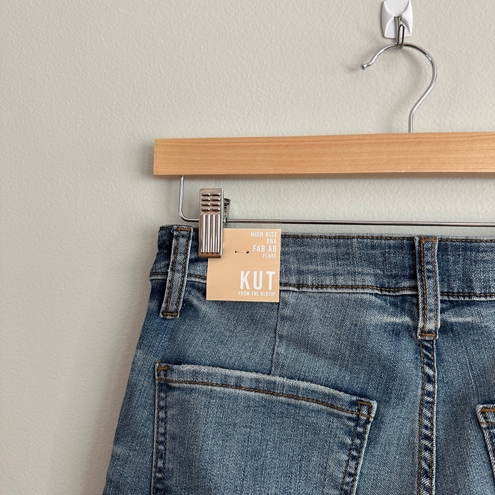 KUT from the Kloth Ana High Rise Flare - Foxy Wash - Picture 10 of 12